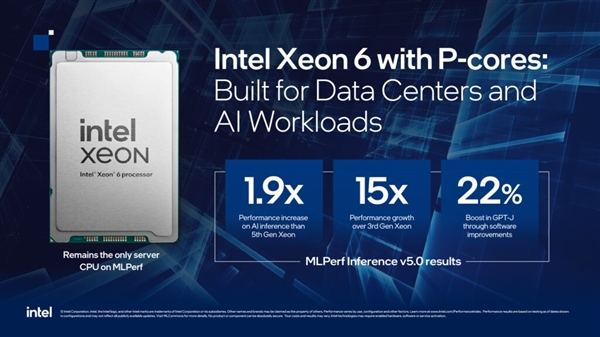 富联登录：四年提升15倍！Intel至强6仍是唯一MLPerf测试CPU